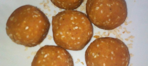 Besan till laddoo