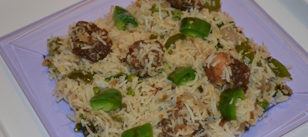 chicken capsicum rice