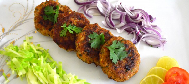 chicken chapli kabab