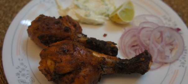 Barbequed Chicken Drumsticks