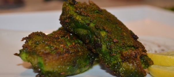 Fish fry in green masala