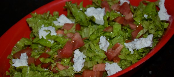 lettuce n cottage cheese salad