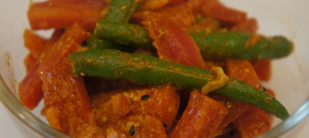 Carrot Chilli Pickle