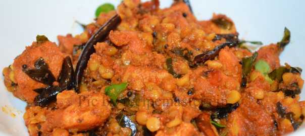 chicken in channa dal