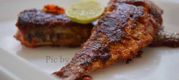 Fried hilsa