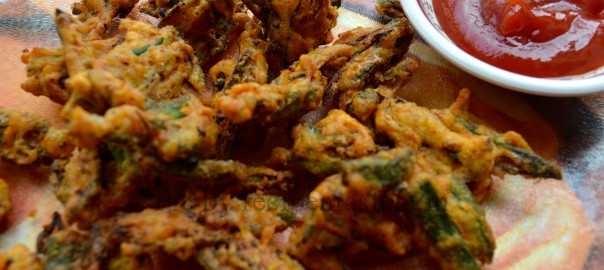 bhindi pakore