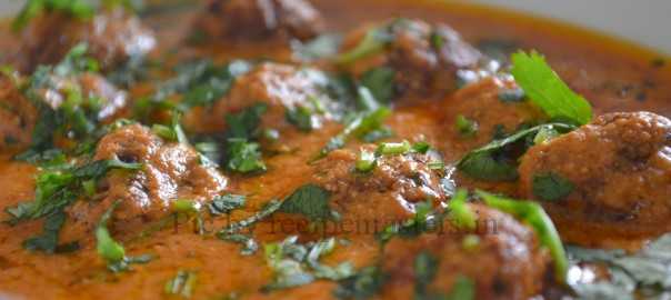 chicken kofta salan