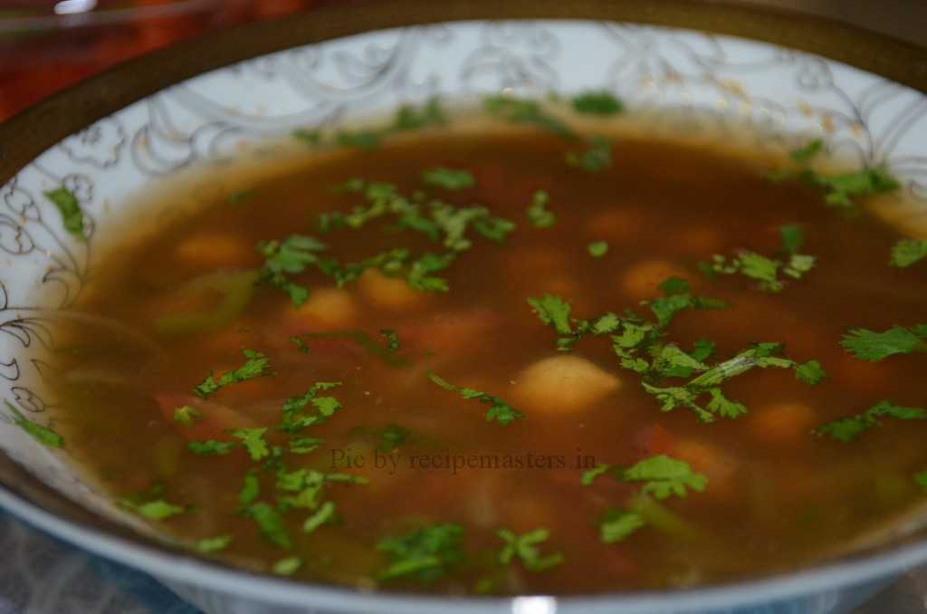 chickpea shorba - Recipe Masters