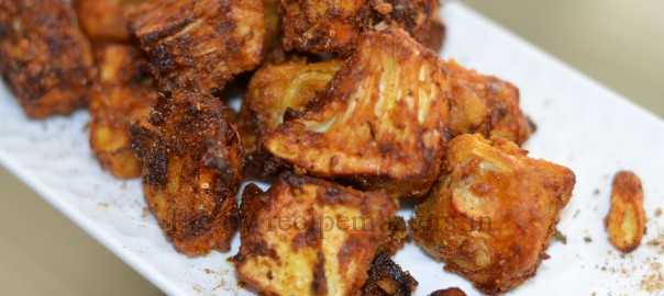 Crisp fried jackfruit