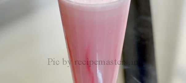 rose lassi