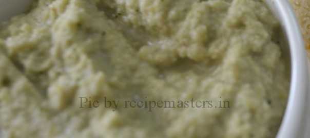 Coconut chutney