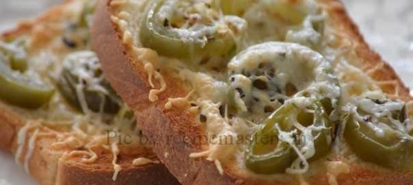 Jalapeno toast