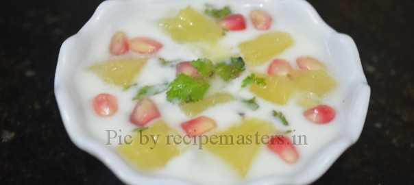 fruit raita