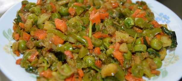 spicy veg filling