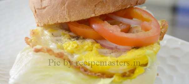 Egg burger