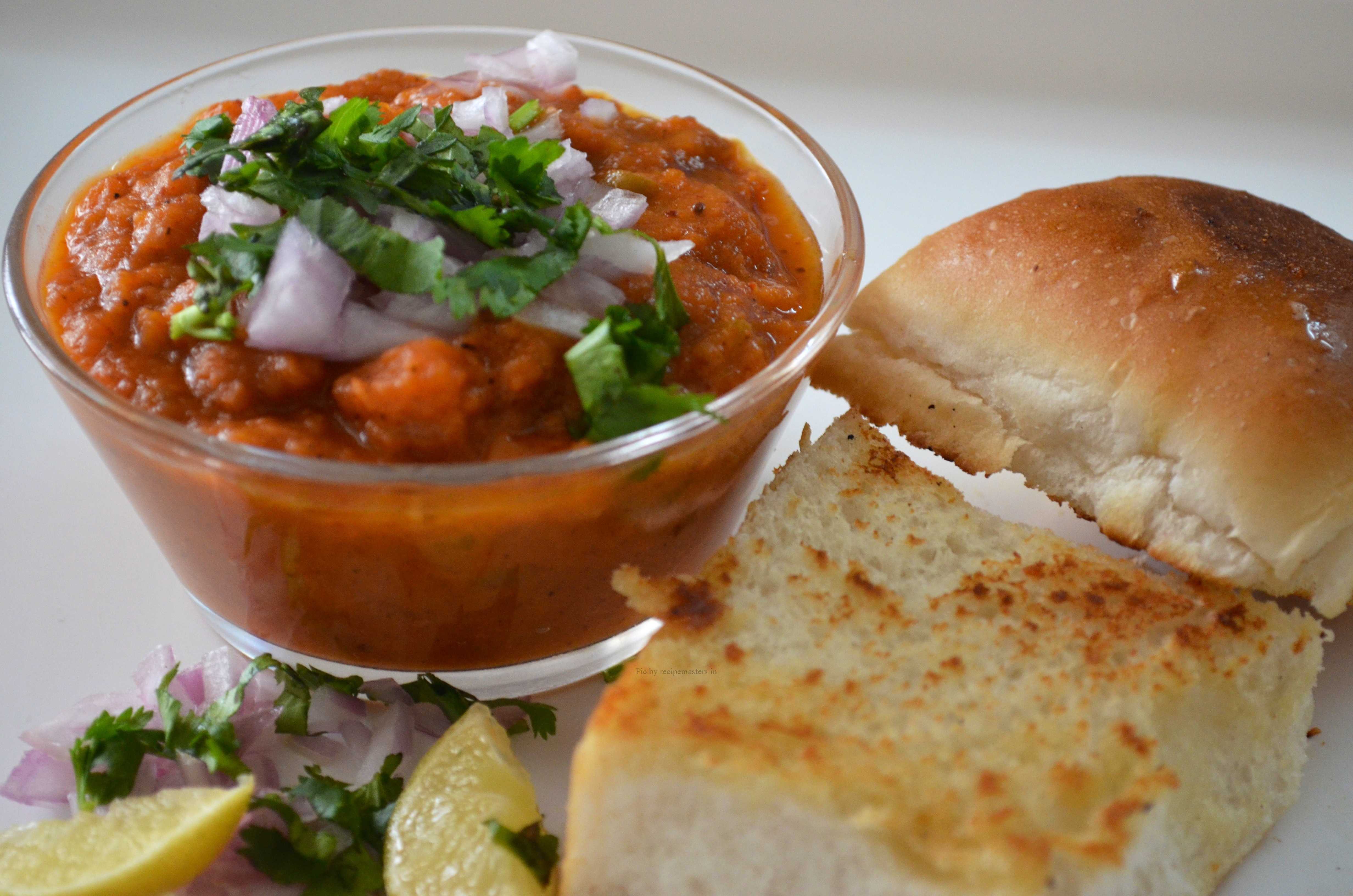 Honest Bhaji Pav Recipe - Find Vegetarian Recipes